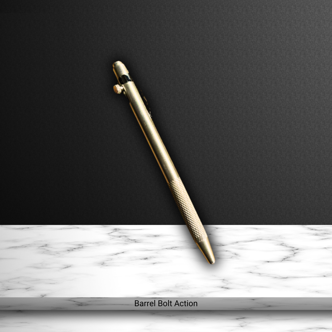 Barrel Bolt Pen (incl)