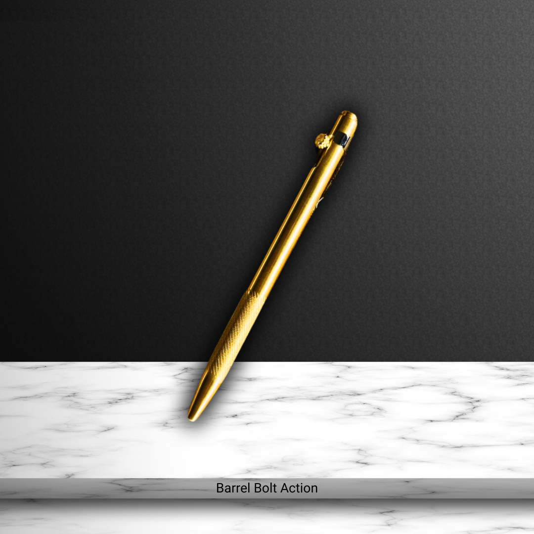 Barrel Bolt Pen (incl)