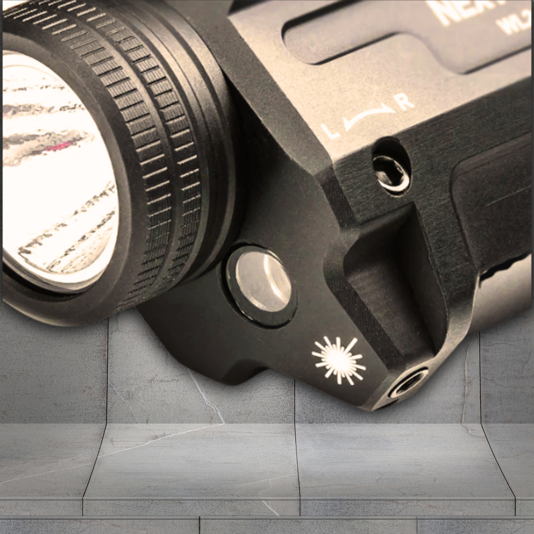 Weapon Light Red Laser 650 Lumen (incl)
